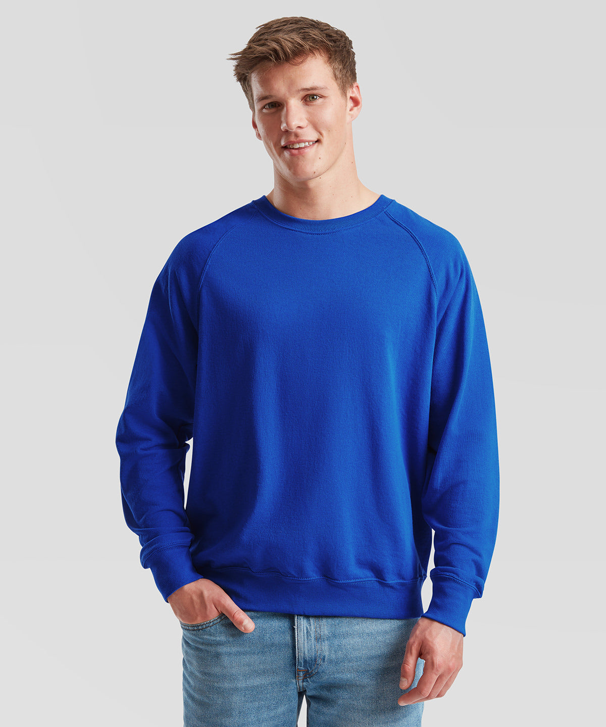 Lightweight raglan sweatshirt