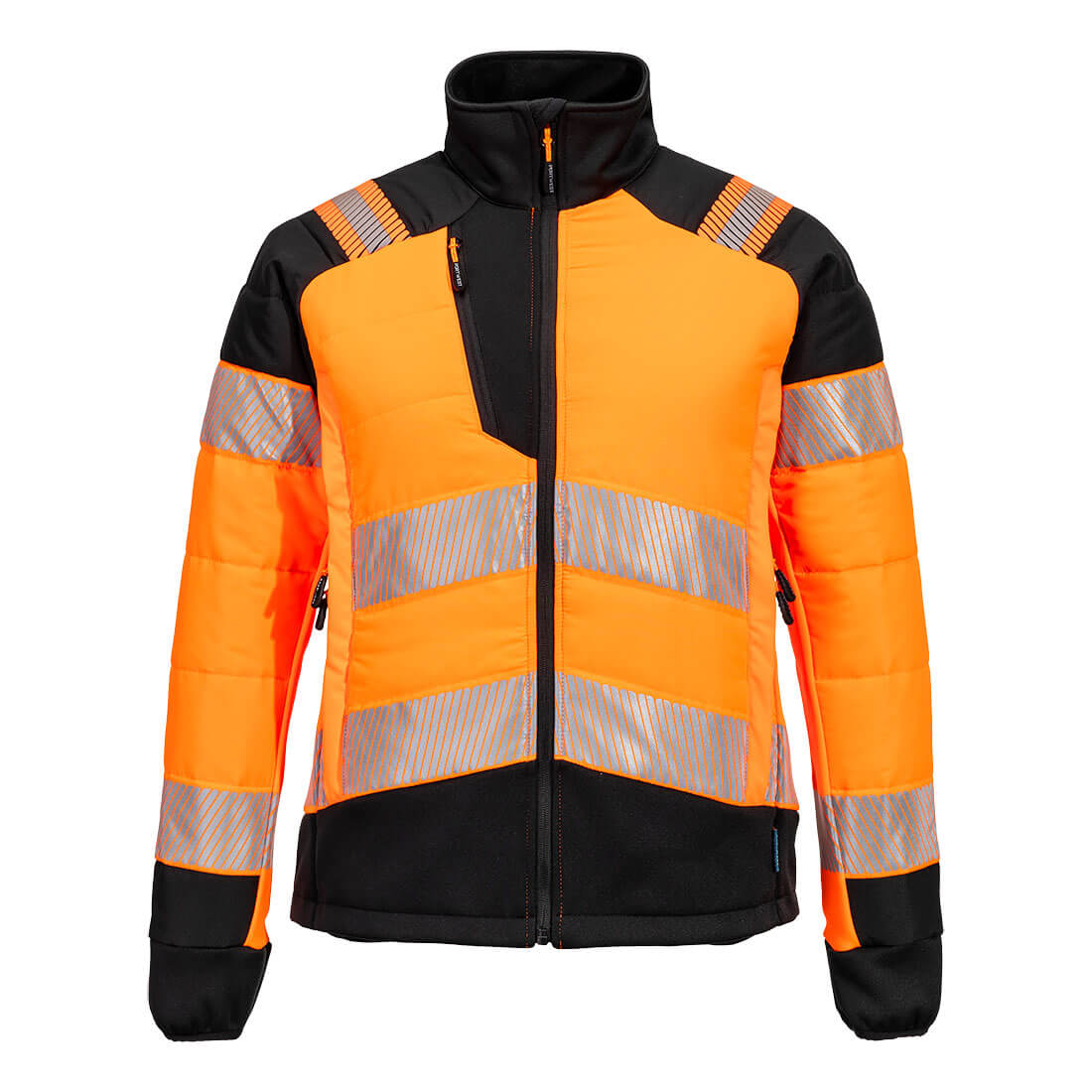 PW3 Hi-Vis Women's Hybrid Baffle Jacket