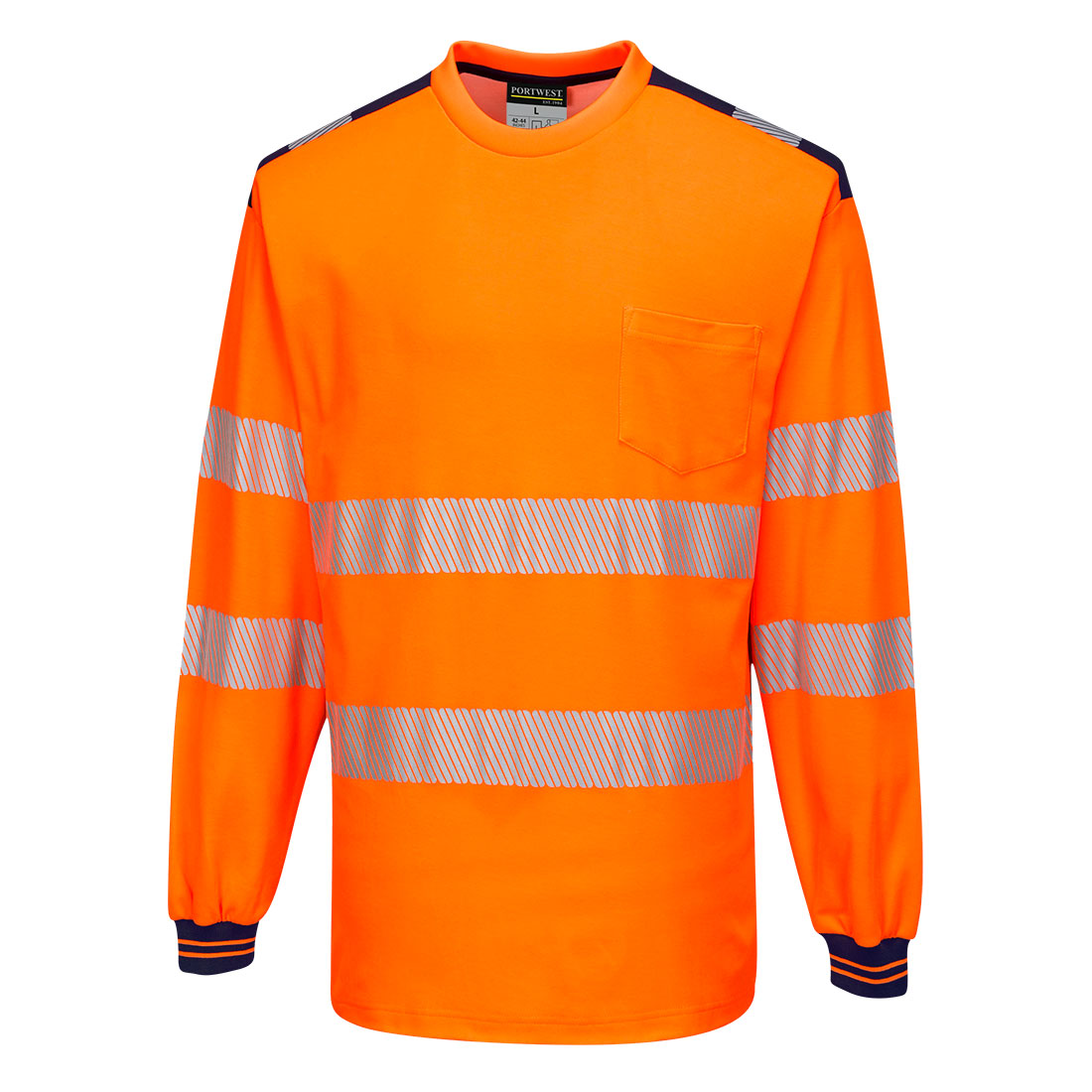 Orange/Navy