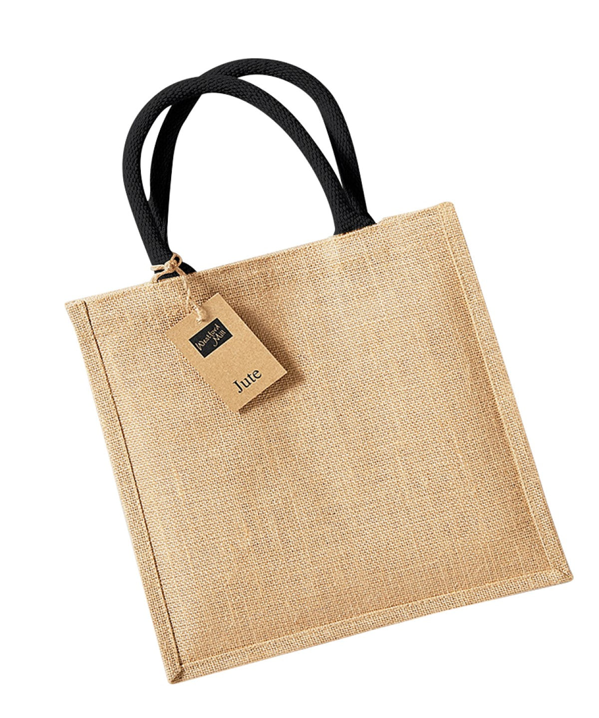 Jute midi tote