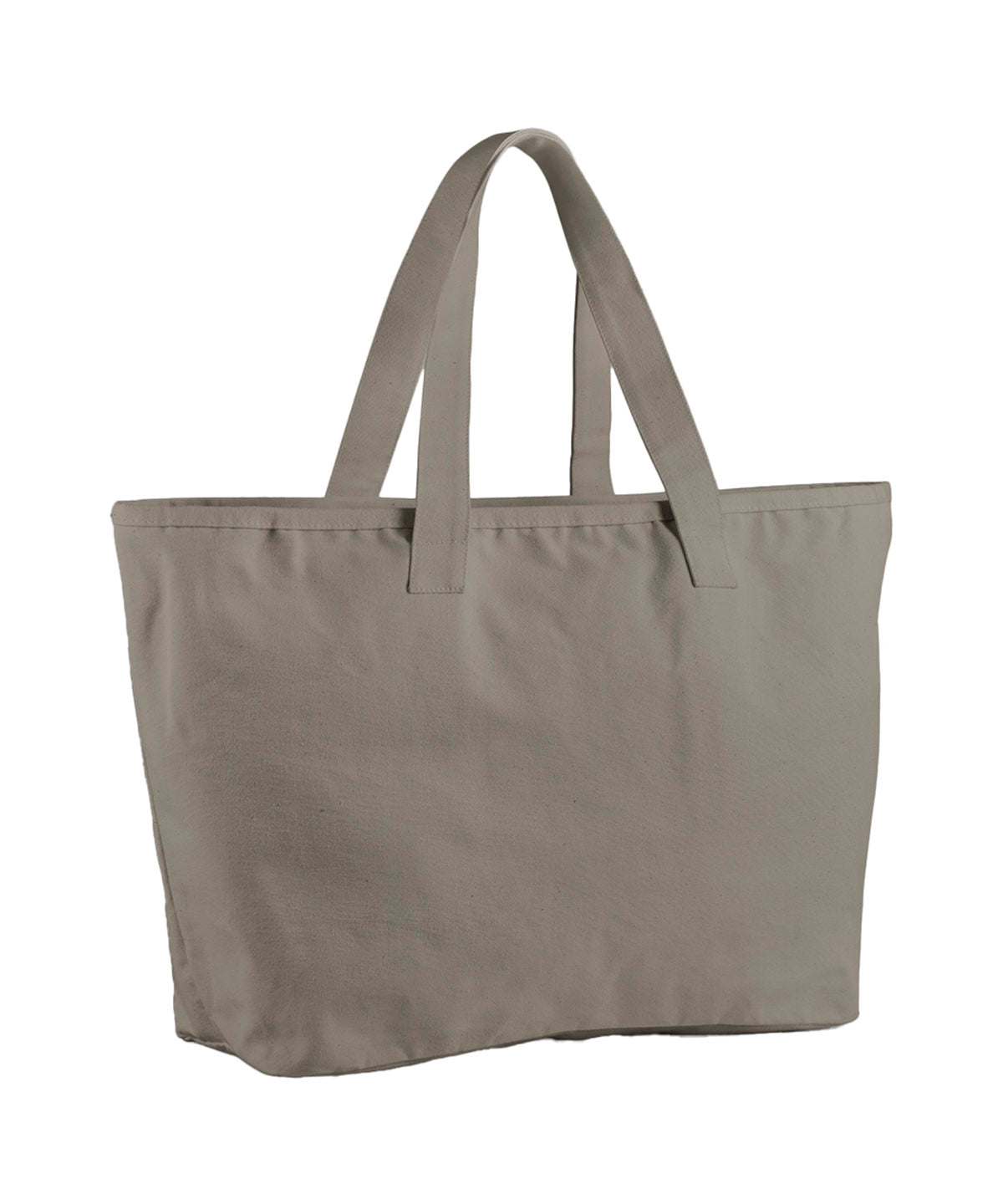 Oversized heavy duty canvas tote bag