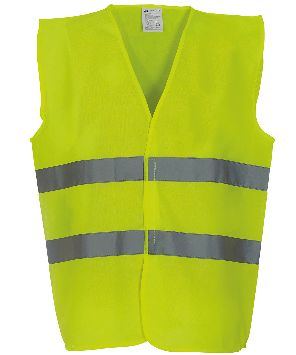 Hi-vis 2-band waistcoat (HVW102)