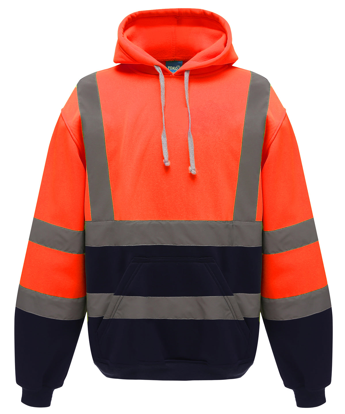 Hi-vis pull-over hoodie (HVK05)