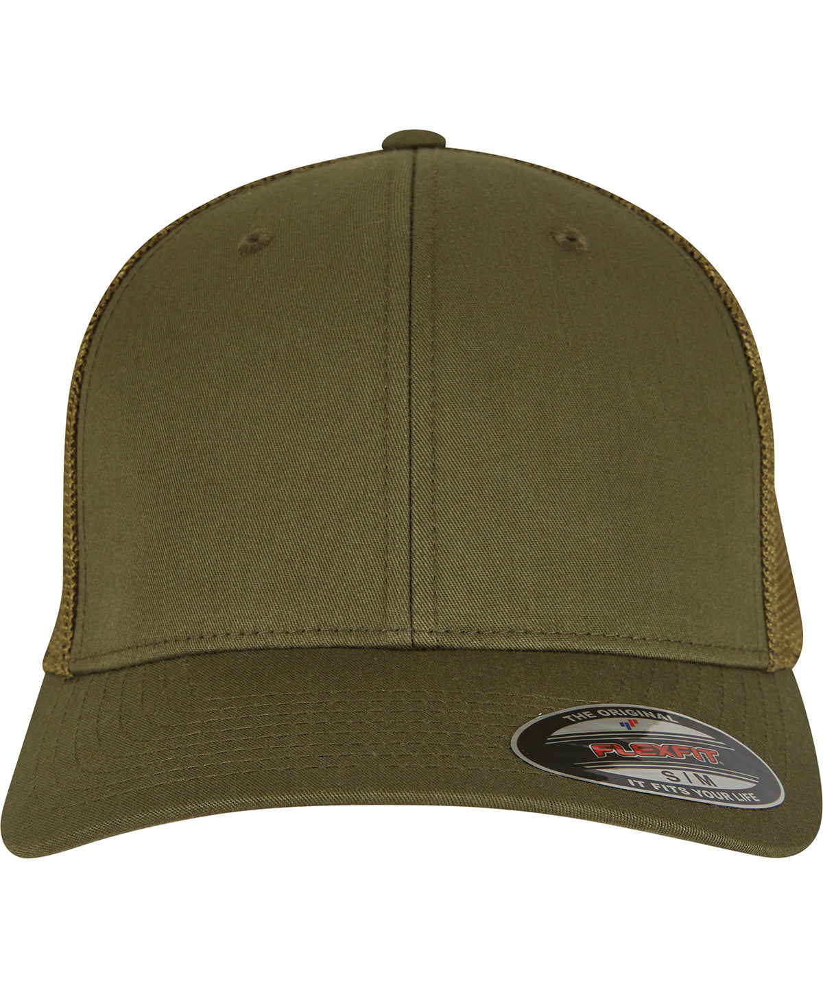 Flexfit mesh trucker