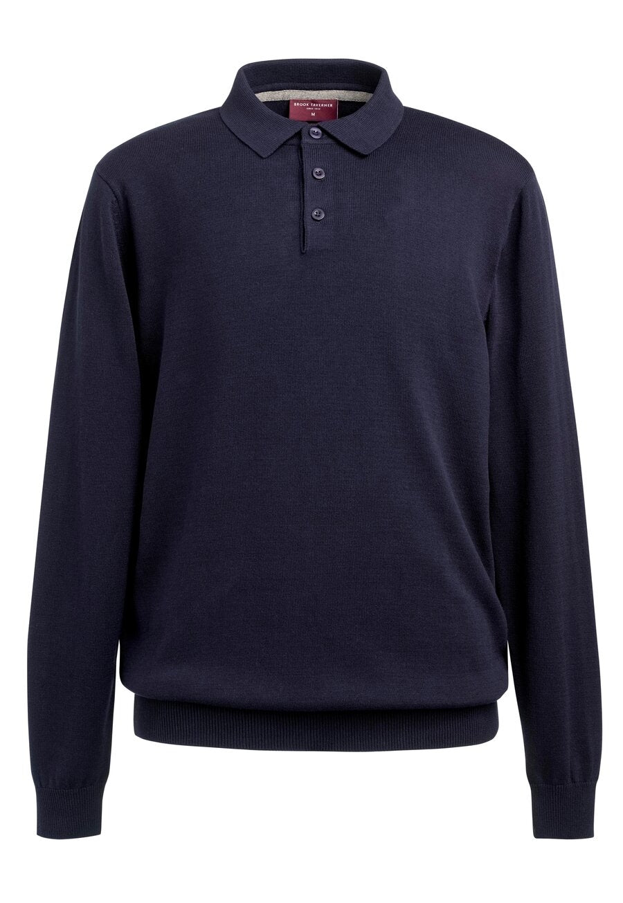 Casper L/S Knit Polo Shirt