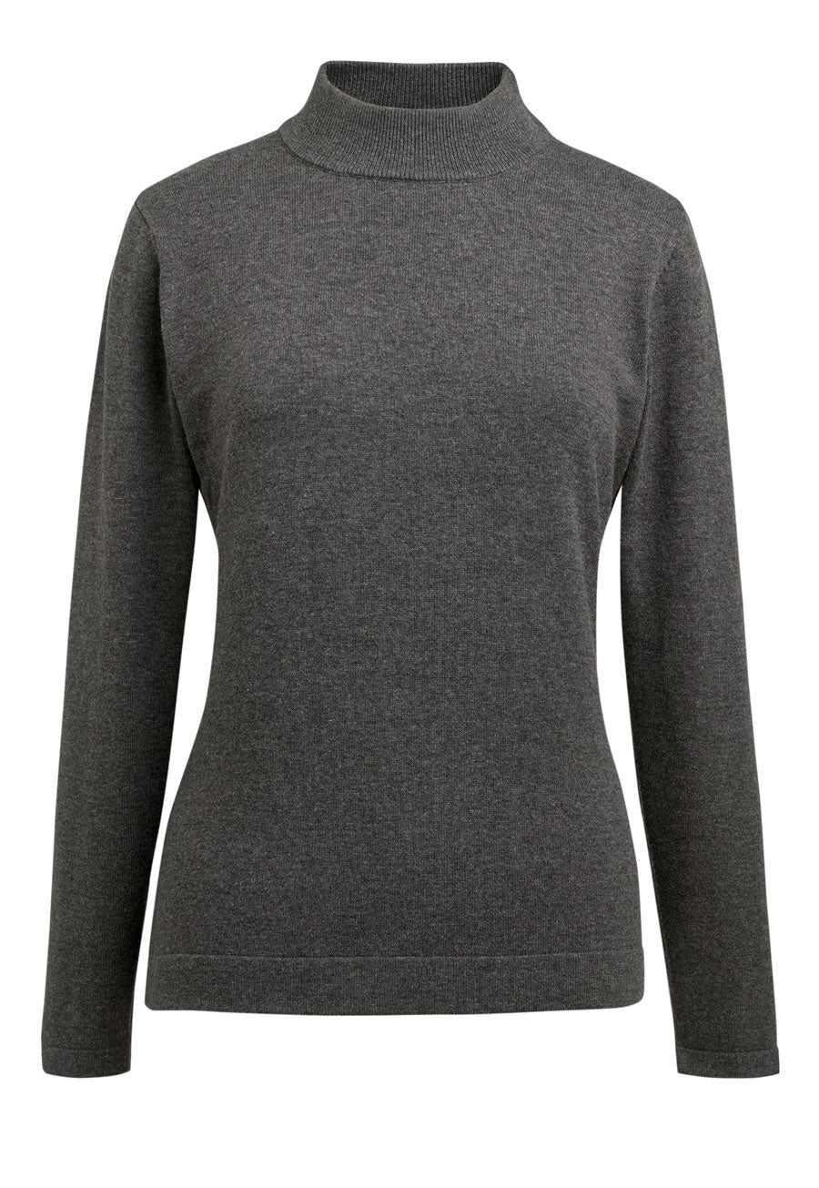Golden Turtleneck Jumper