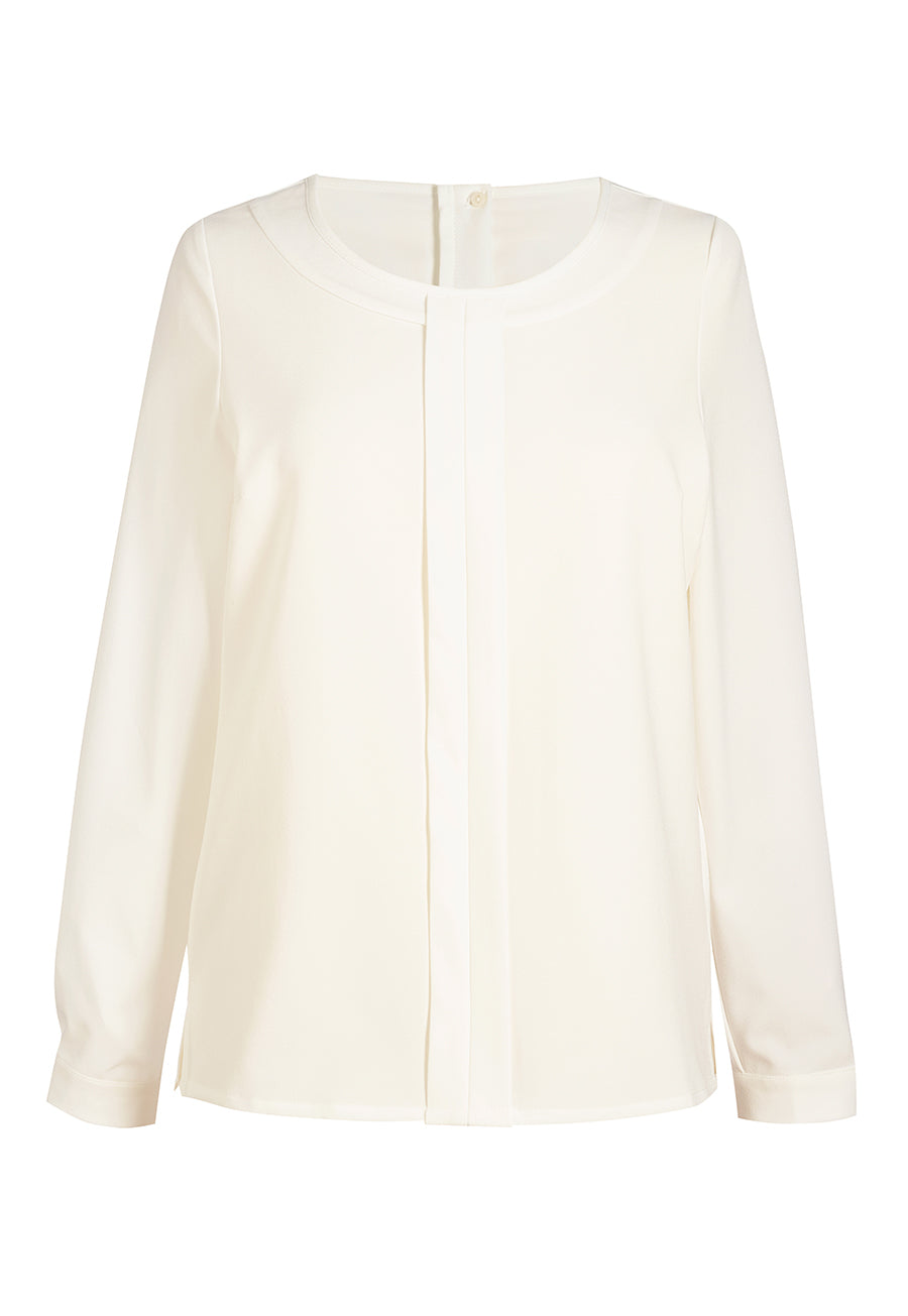Riola L/S Crepe Blouse