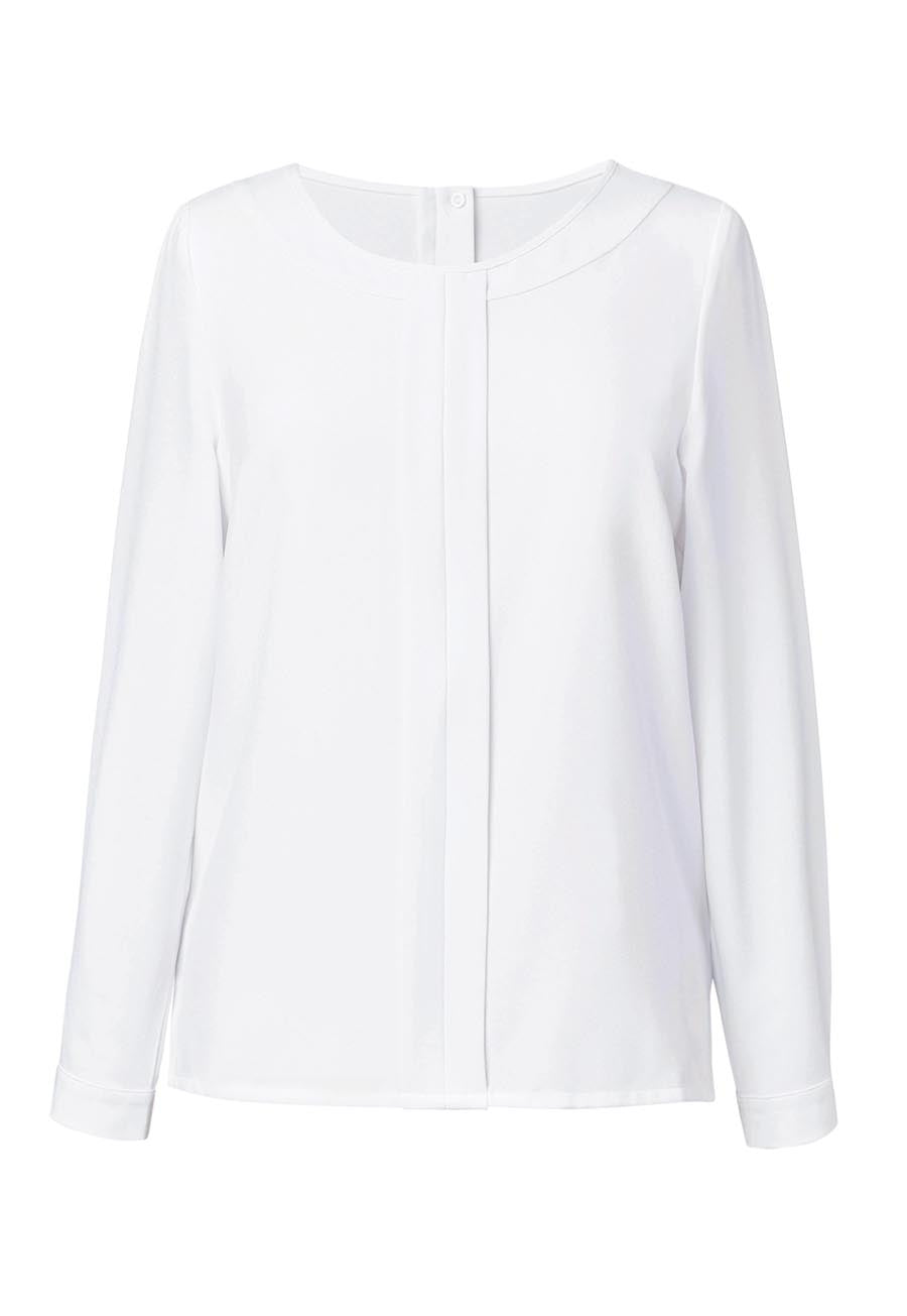 Riola L/S Crepe Blouse