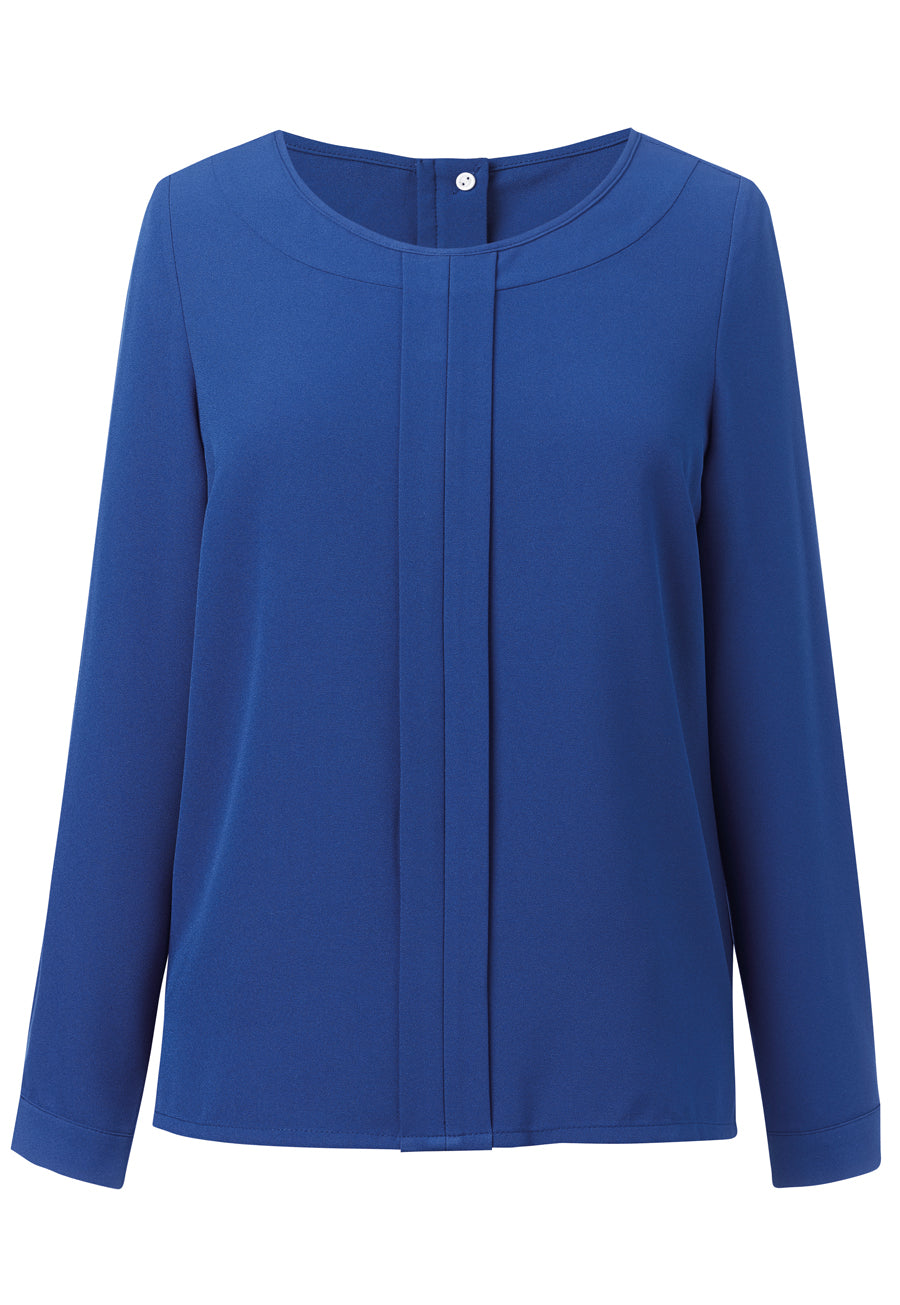 Roma L/S Crepe Blous